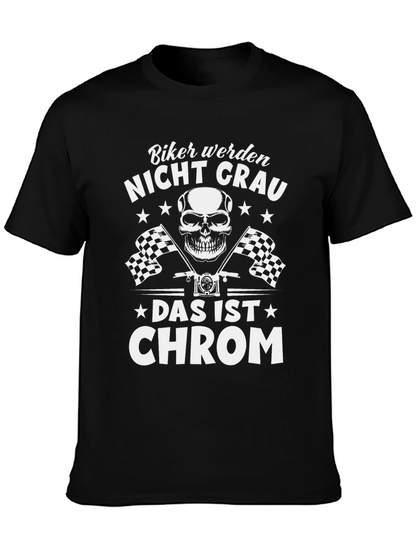 Bikers Nicht Grau Graphic T-Shirt