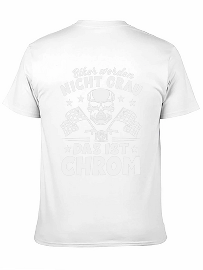 Bikers Nicht Grau Graphic T-Shirt