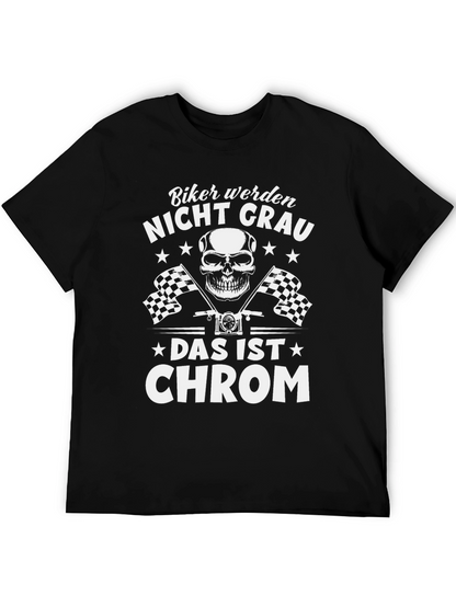 Bikers Nicht Grau Graphic T-Shirt