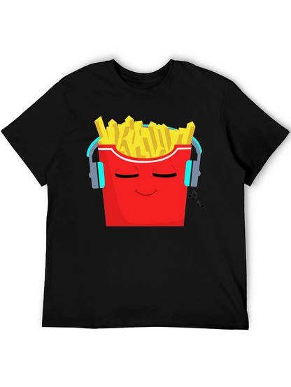 Cool Fries Graphic Tee - Music Lover T-Shirt