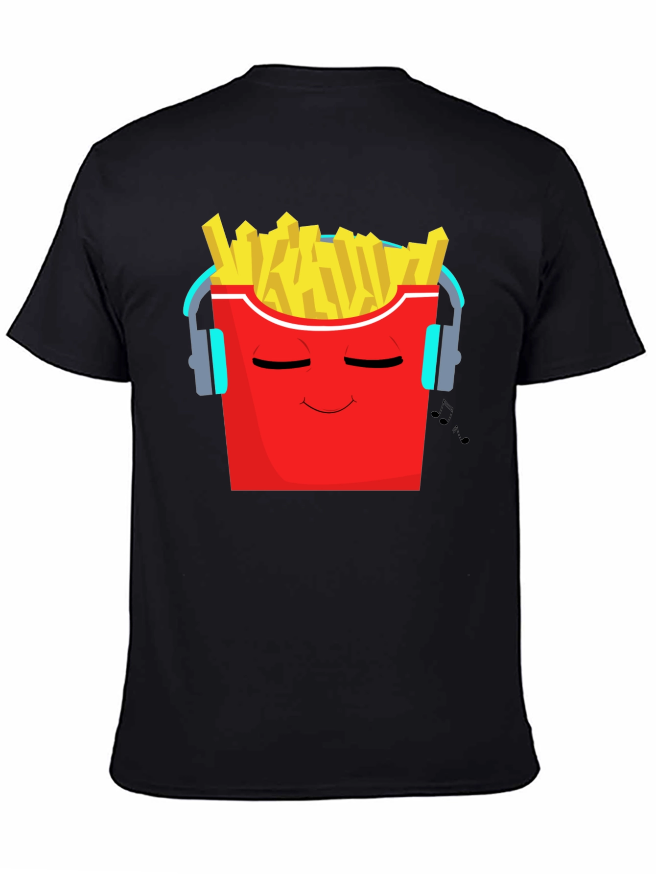 Cool Fries Graphic Tee - Music Lover T-Shirt