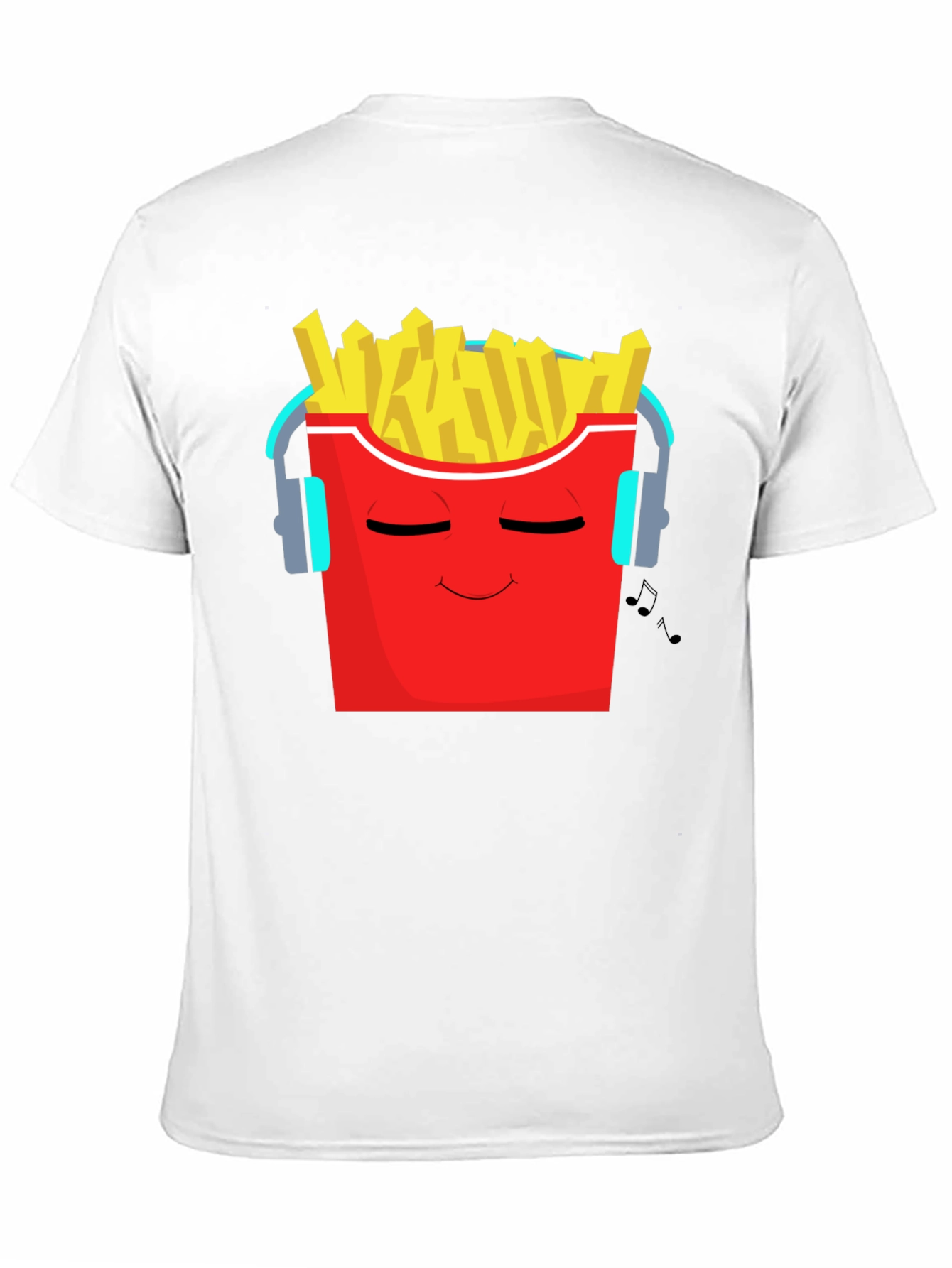 Cool Fries Graphic Tee - Music Lover T-Shirt