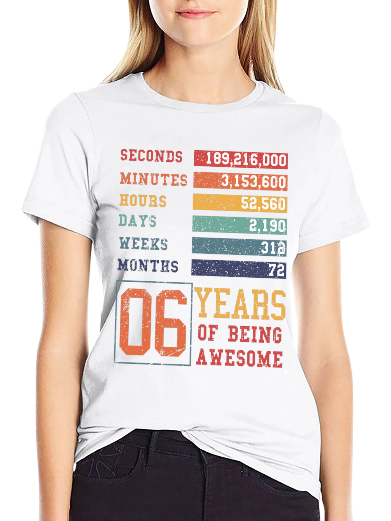 6 Years of Being Awesome T-Shirt