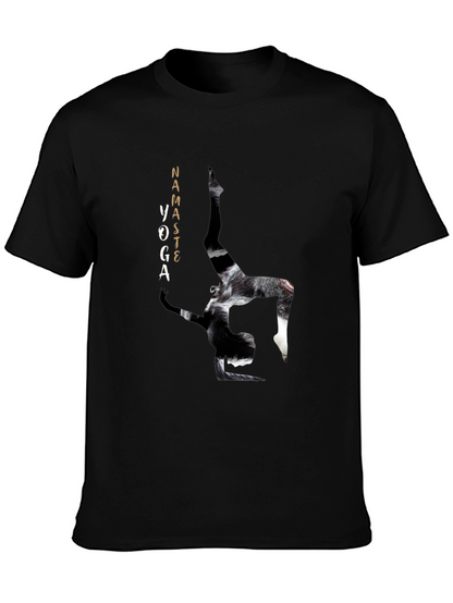 Namaste Yoga T-Shirt - Meditation & Fitness Apparel