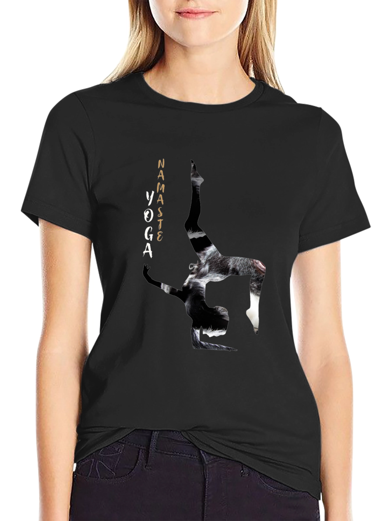 Namaste Yoga T-Shirt - Meditation & Fitness Apparel