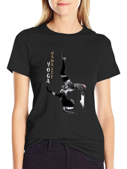 Namaste Yoga T-Shirt - Meditation & Fitness Apparel