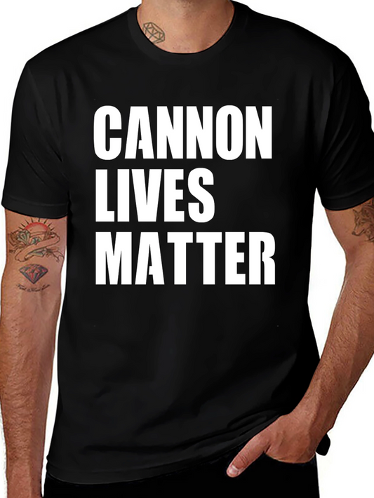 Cannon Lives Matter Graphic Tee