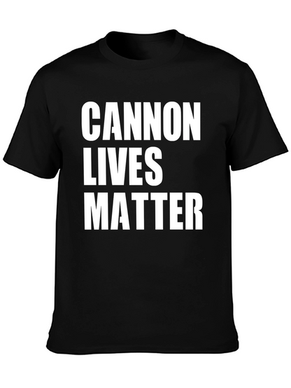 Cannon Lives Matter Graphic Tee