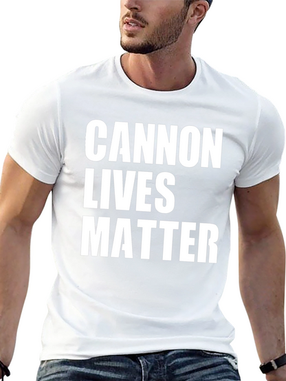 Cannon Lives Matter Graphic Tee