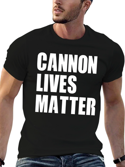 Cannon Lives Matter Graphic Tee