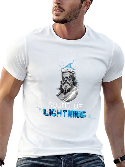 Sound of Lightning Zeus Graphic T-Shirt