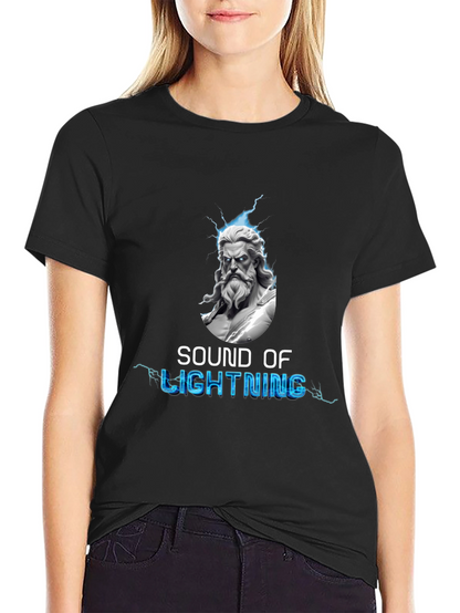 Sound of Lightning Zeus Graphic T-Shirt