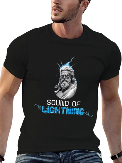 Sound of Lightning Zeus Graphic T-Shirt