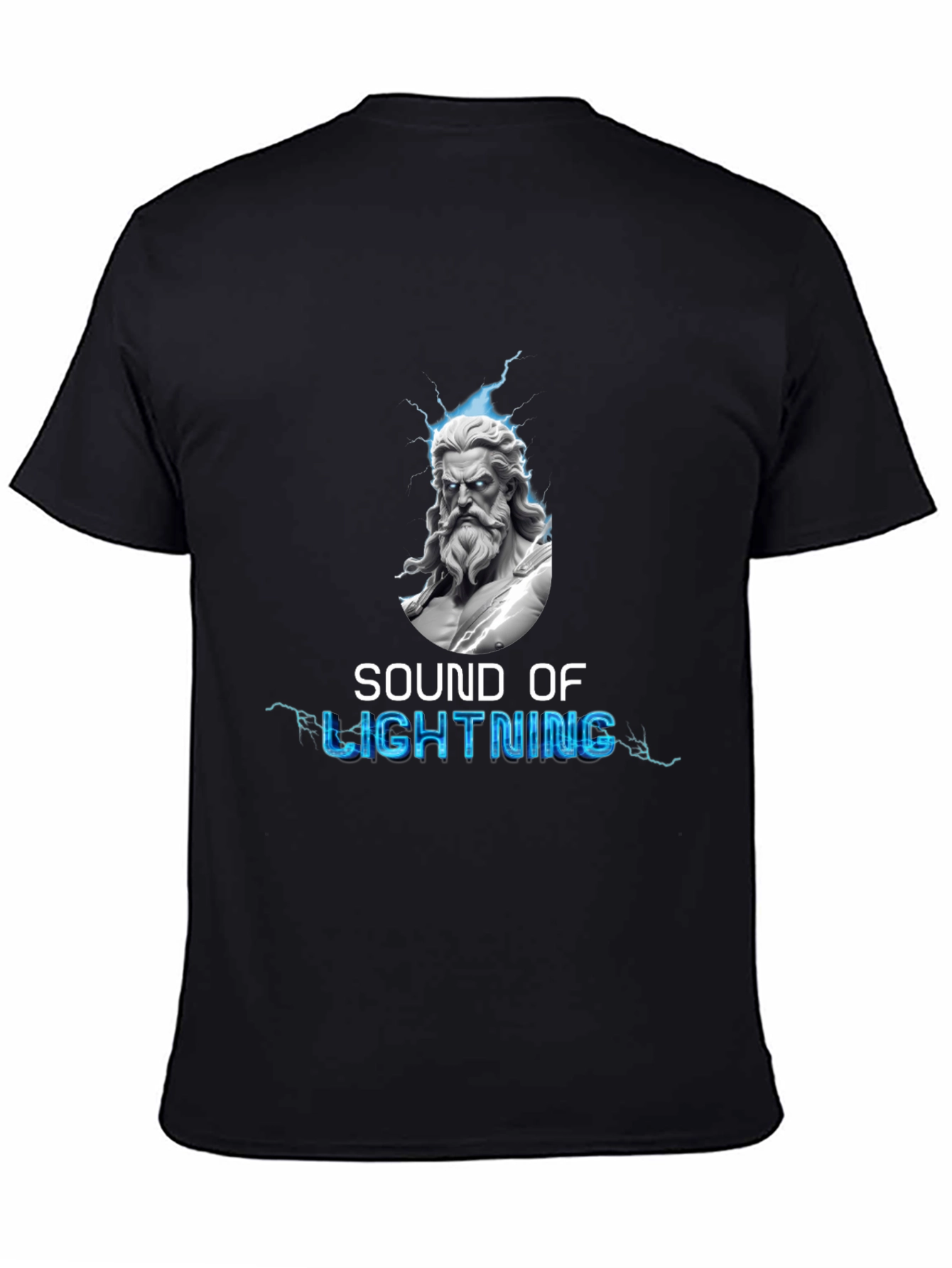 Sound of Lightning Zeus Graphic T-Shirt