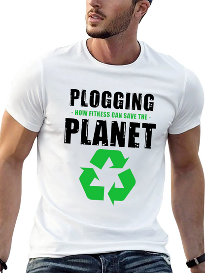 Eco-Friendly Plogging T-Shirt: Fitness Saves the Planet