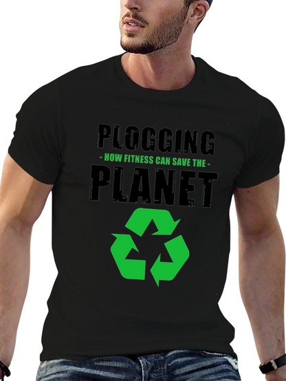 Eco-Friendly Plogging T-Shirt: Fitness Saves the Planet