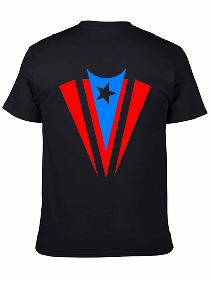 Puerto Rico Flag Inspired Star T-Shirt