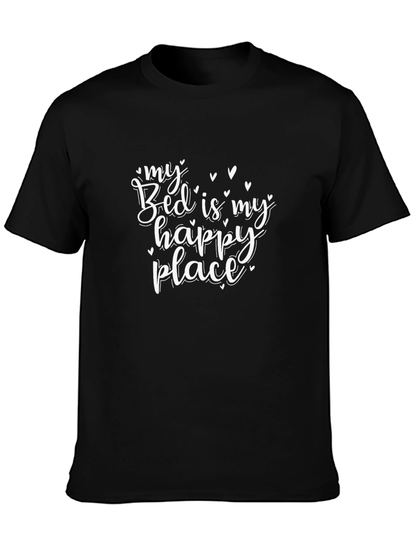 My Bed is My Happy Place Graphic T-Shirt