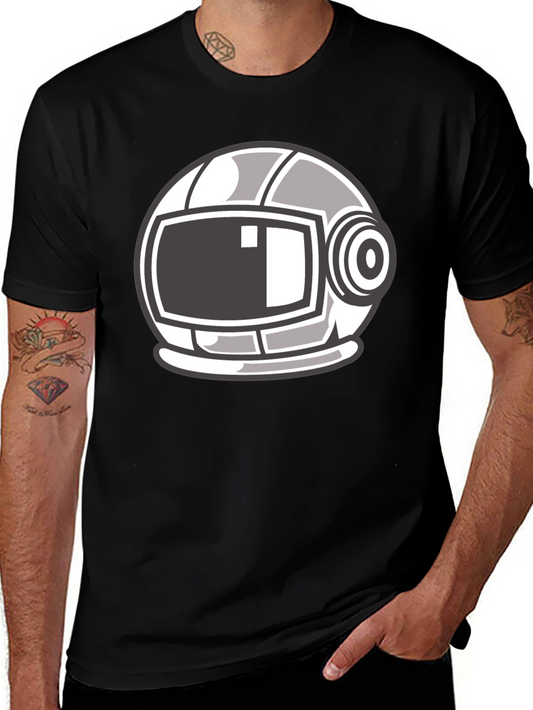 Astronaut Helmet Graphic T-Shirt