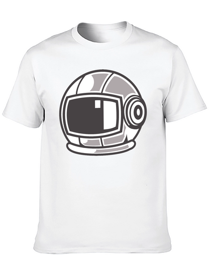 Astronaut Helmet Graphic T-Shirt