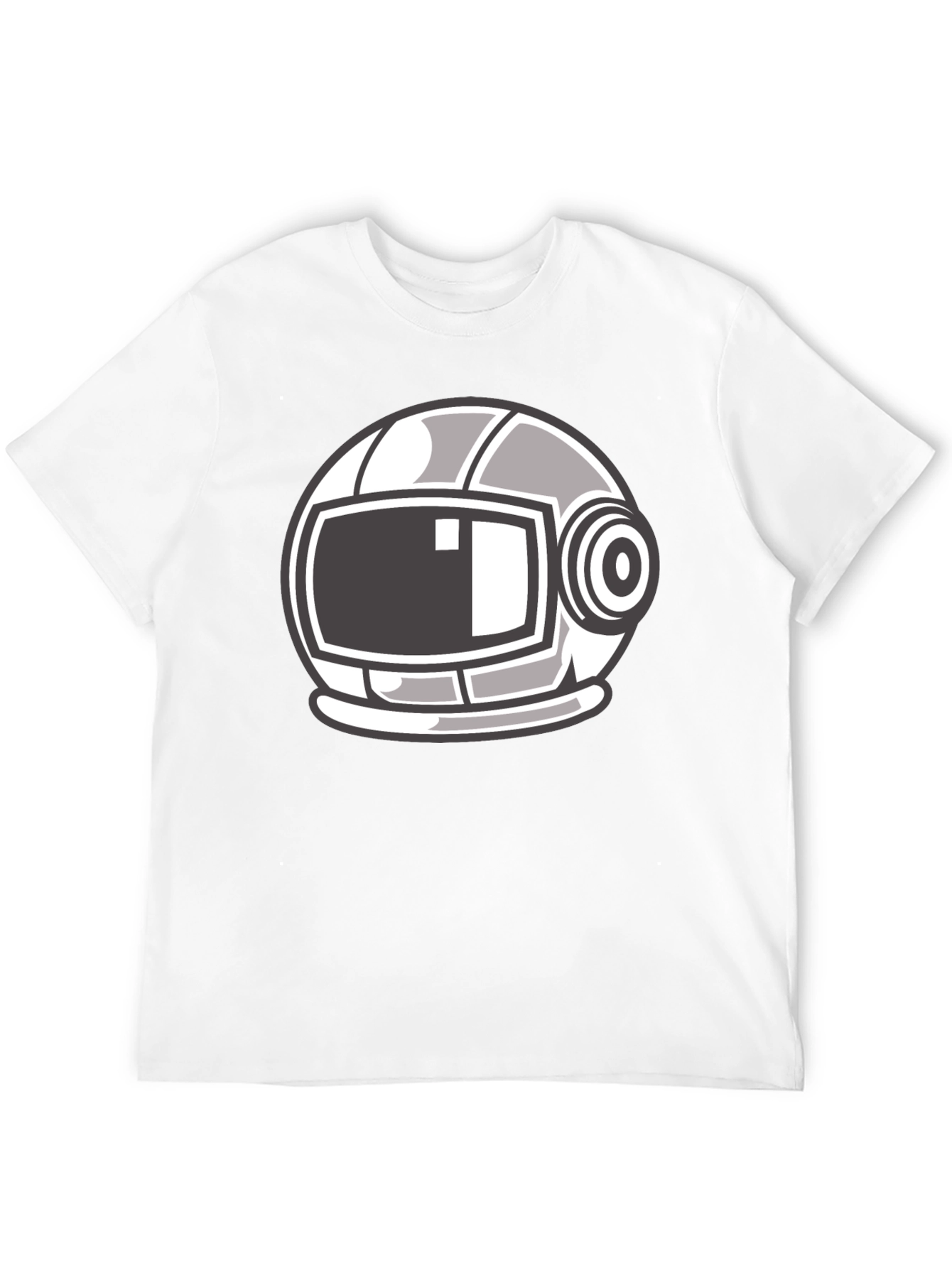 Astronaut Helmet Graphic T-Shirt