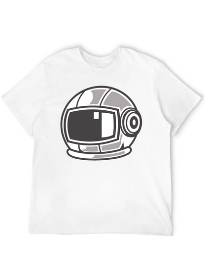 Astronaut Helmet Graphic T-Shirt