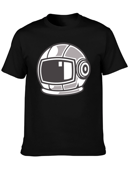 Astronaut Helmet Graphic T-Shirt