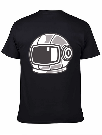 Astronaut Helmet Graphic T-Shirt