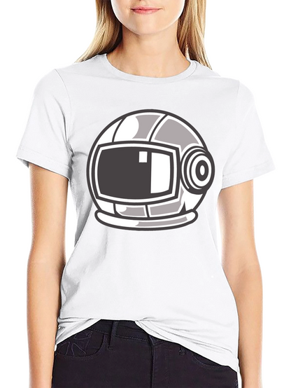 Astronaut Helmet Graphic T-Shirt