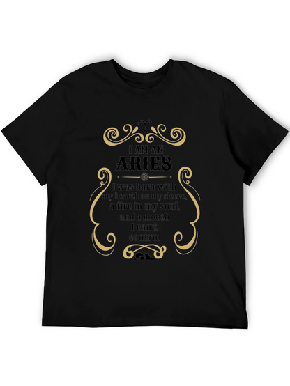 I am an Aries T-Shirt - Zodiac Sign Tee