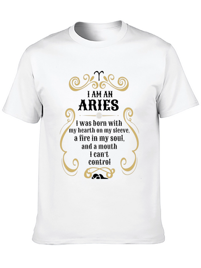 I am an Aries T-Shirt - Zodiac Sign Tee