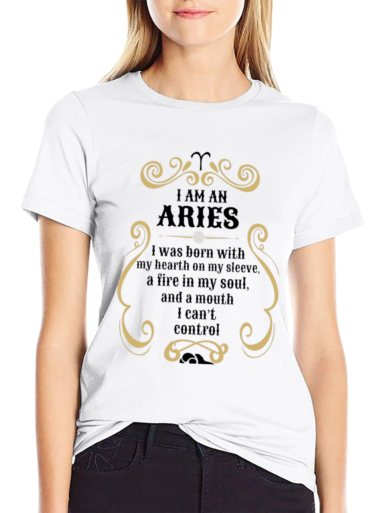 I am an Aries T-Shirt - Zodiac Sign Tee