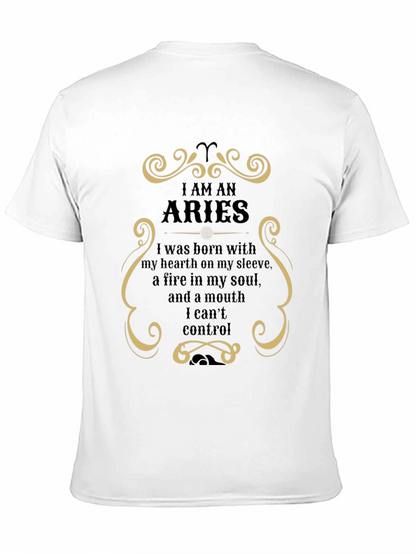 I am an Aries T-Shirt - Zodiac Sign Tee