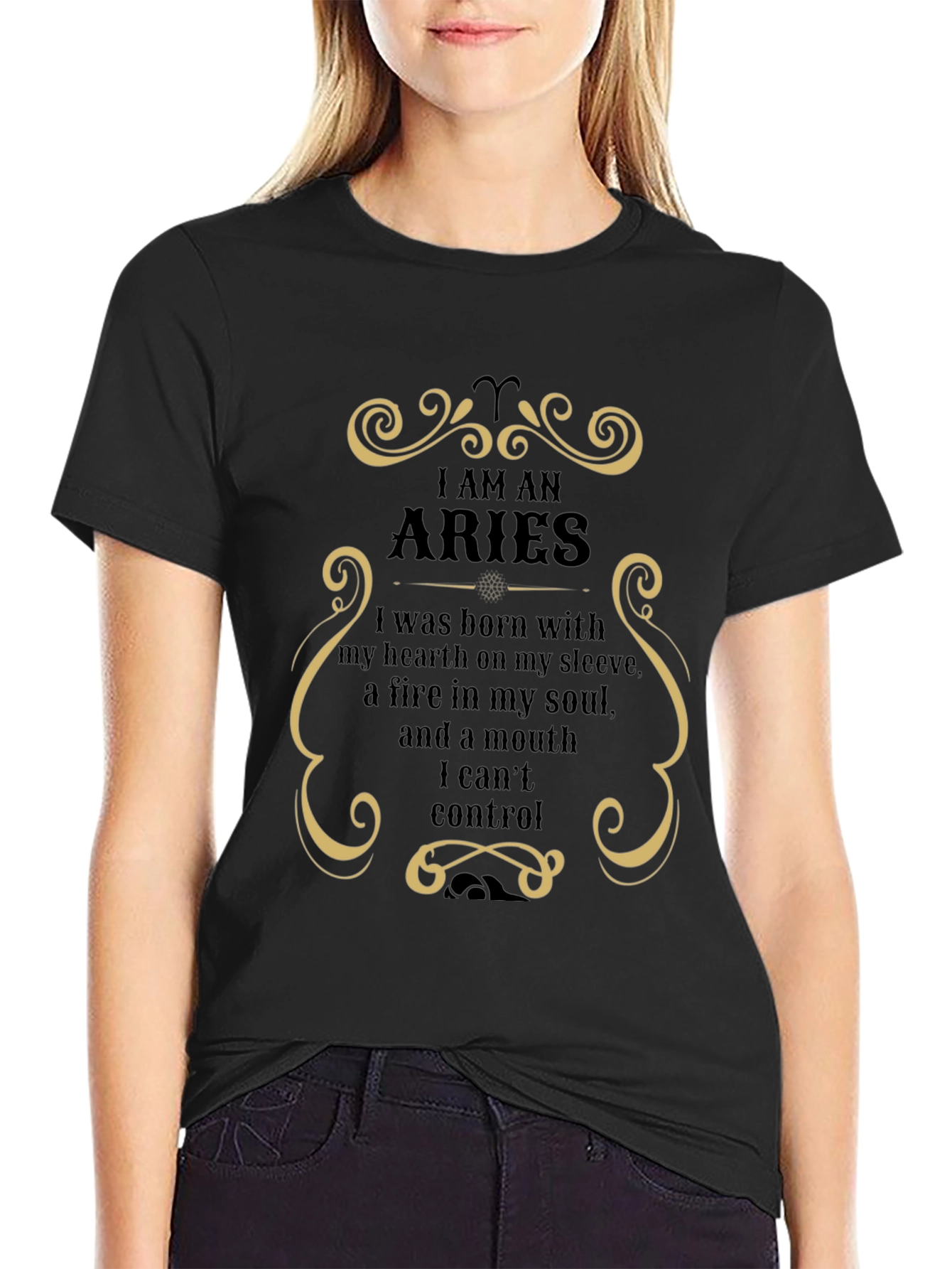 I am an Aries T-Shirt - Zodiac Sign Tee