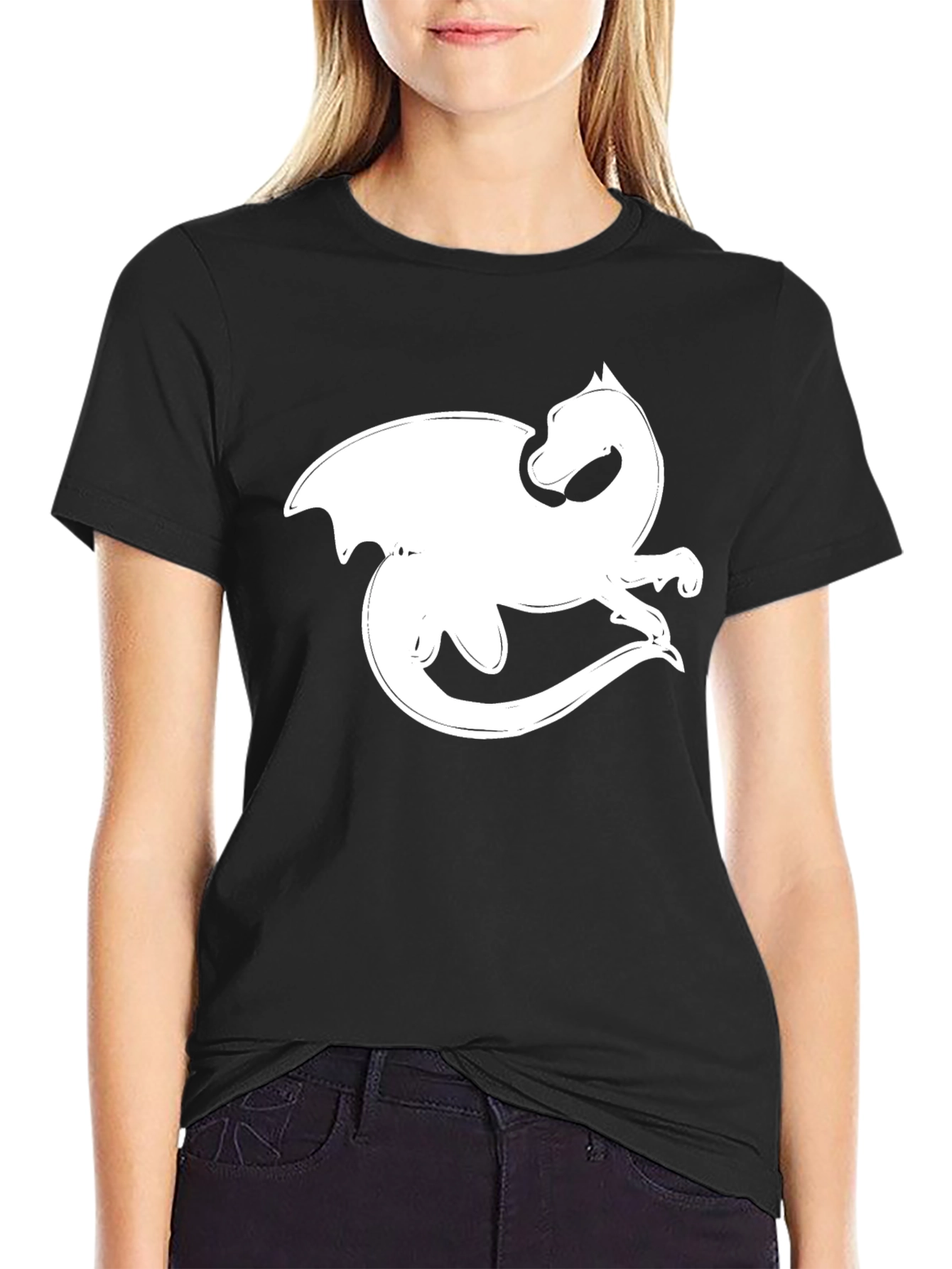 Dragon Graphic Black T-Shirt