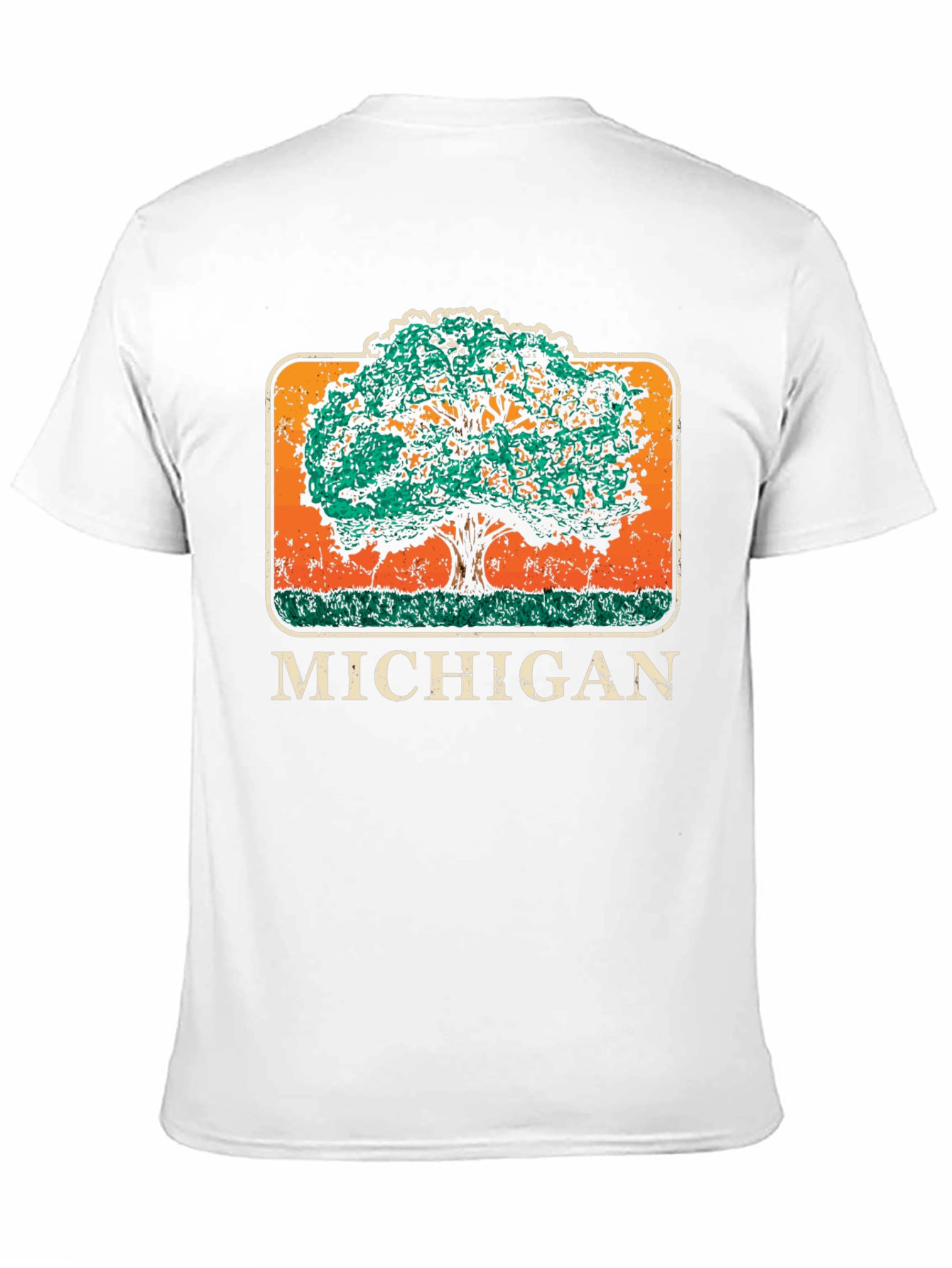 Michigan State Tree Graphic T-Shirt