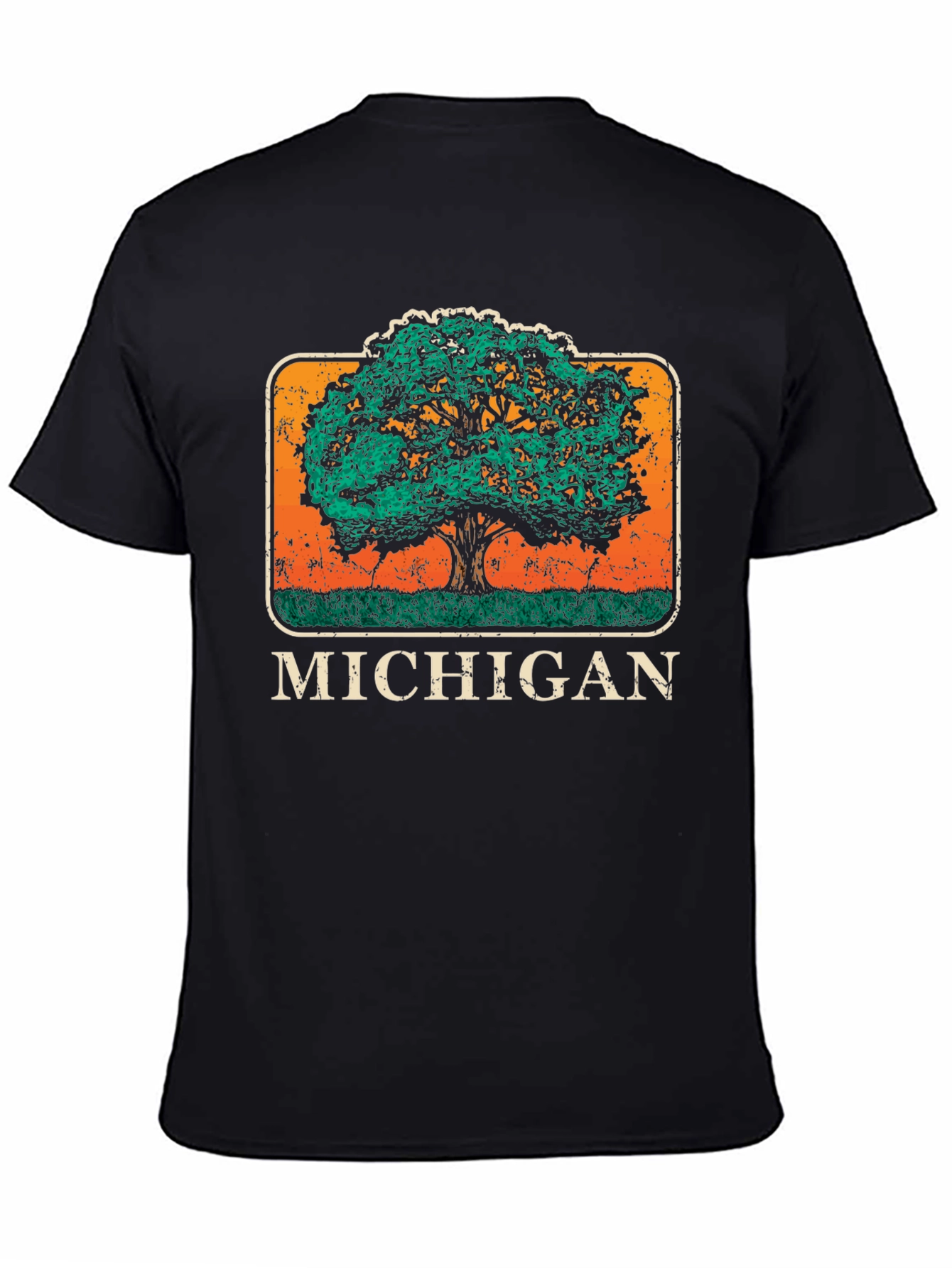 Michigan State Tree Graphic T-Shirt