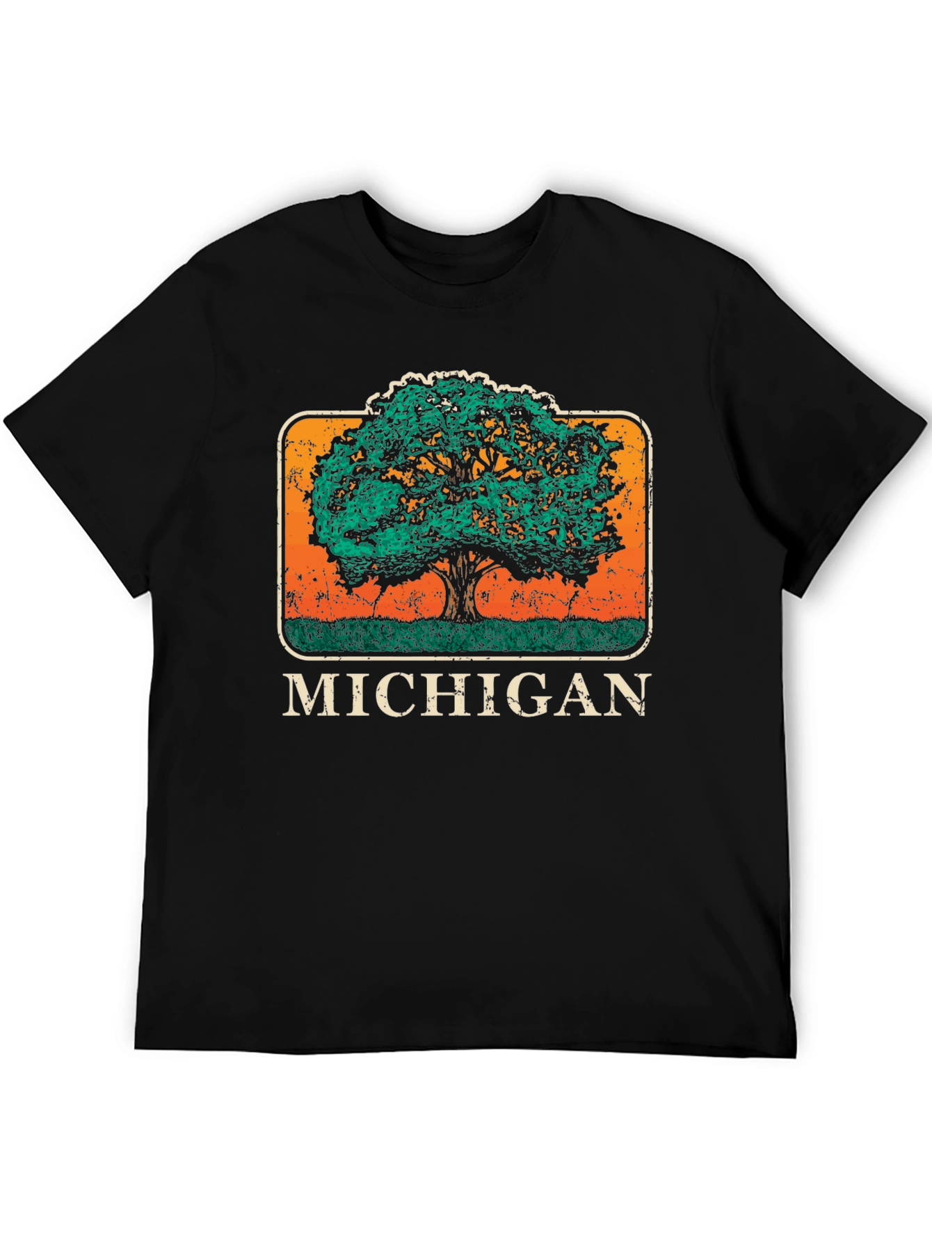 Michigan State Tree Graphic T-Shirt