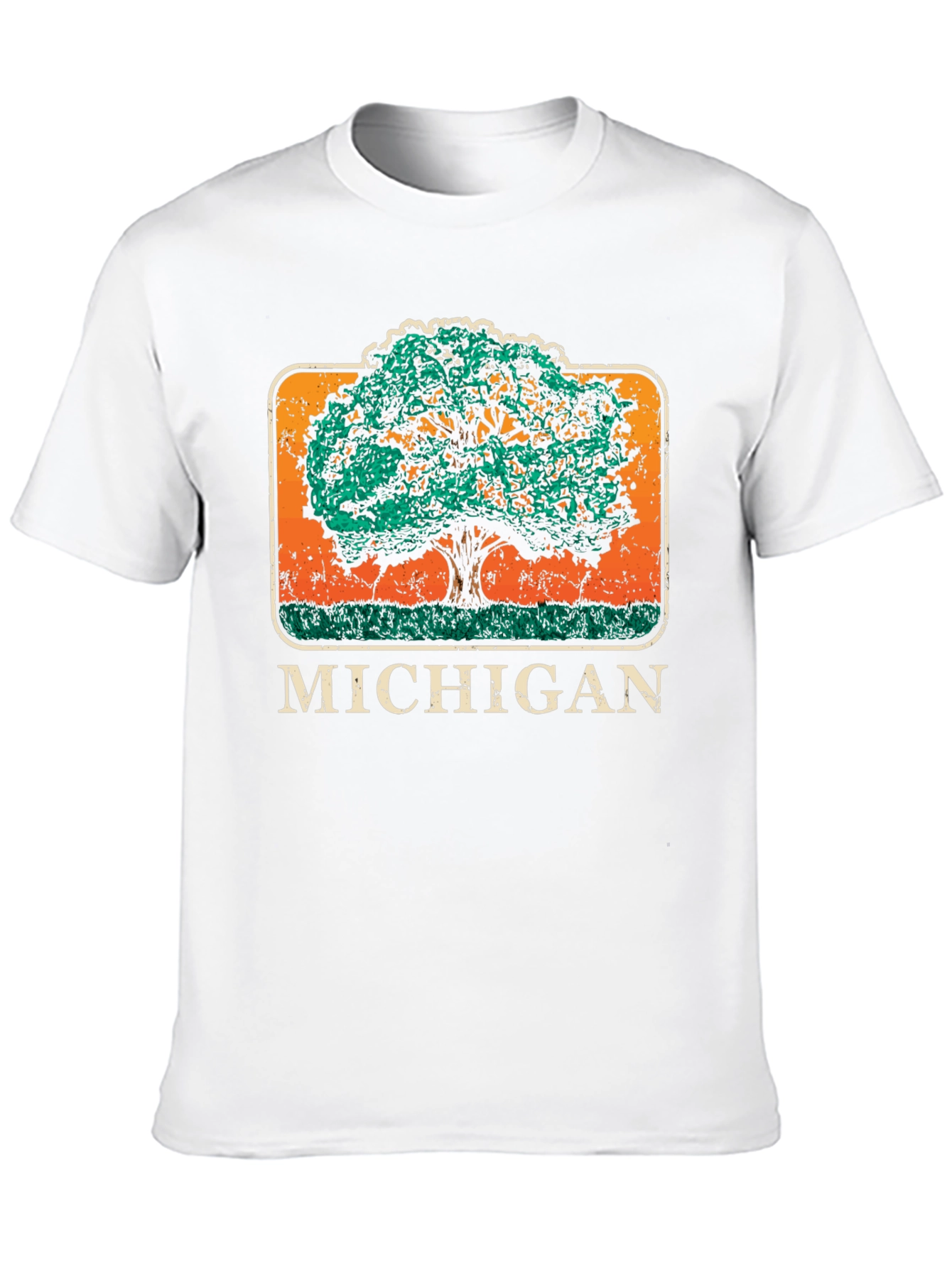 Michigan State Tree Graphic T-Shirt