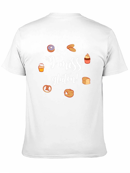 I Miss Gluten T-Shirt - Funny Foodie Tee