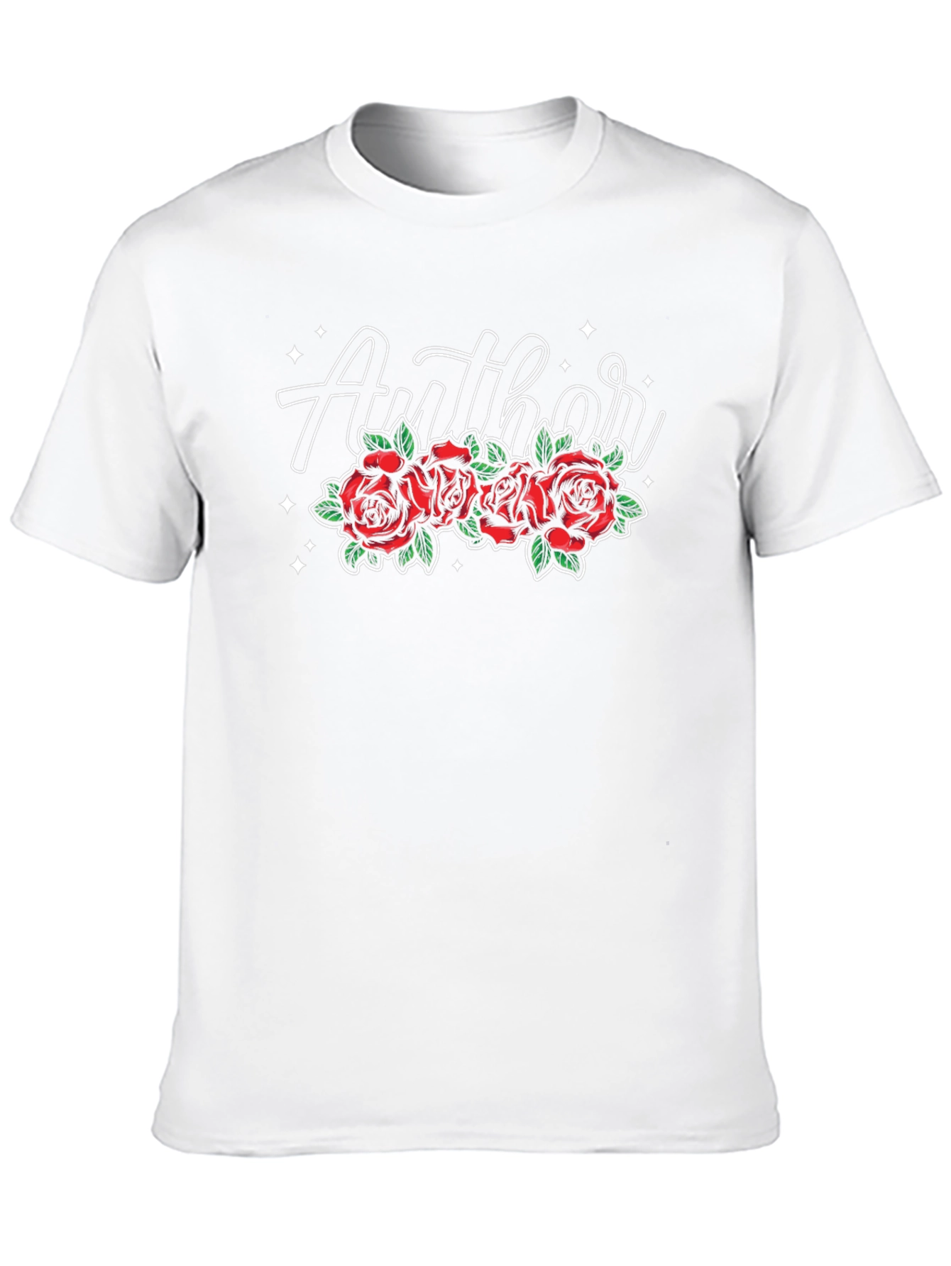 Author Rose Graphic Tee - Black