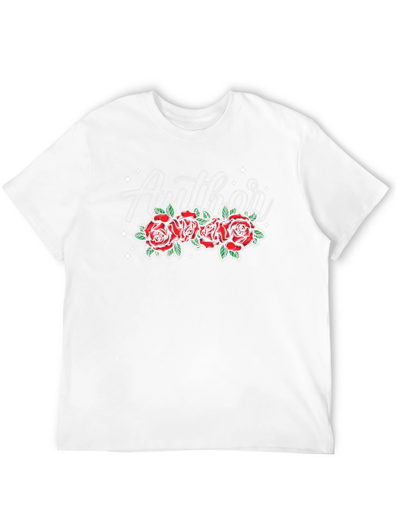 Author Rose Graphic Tee - Black