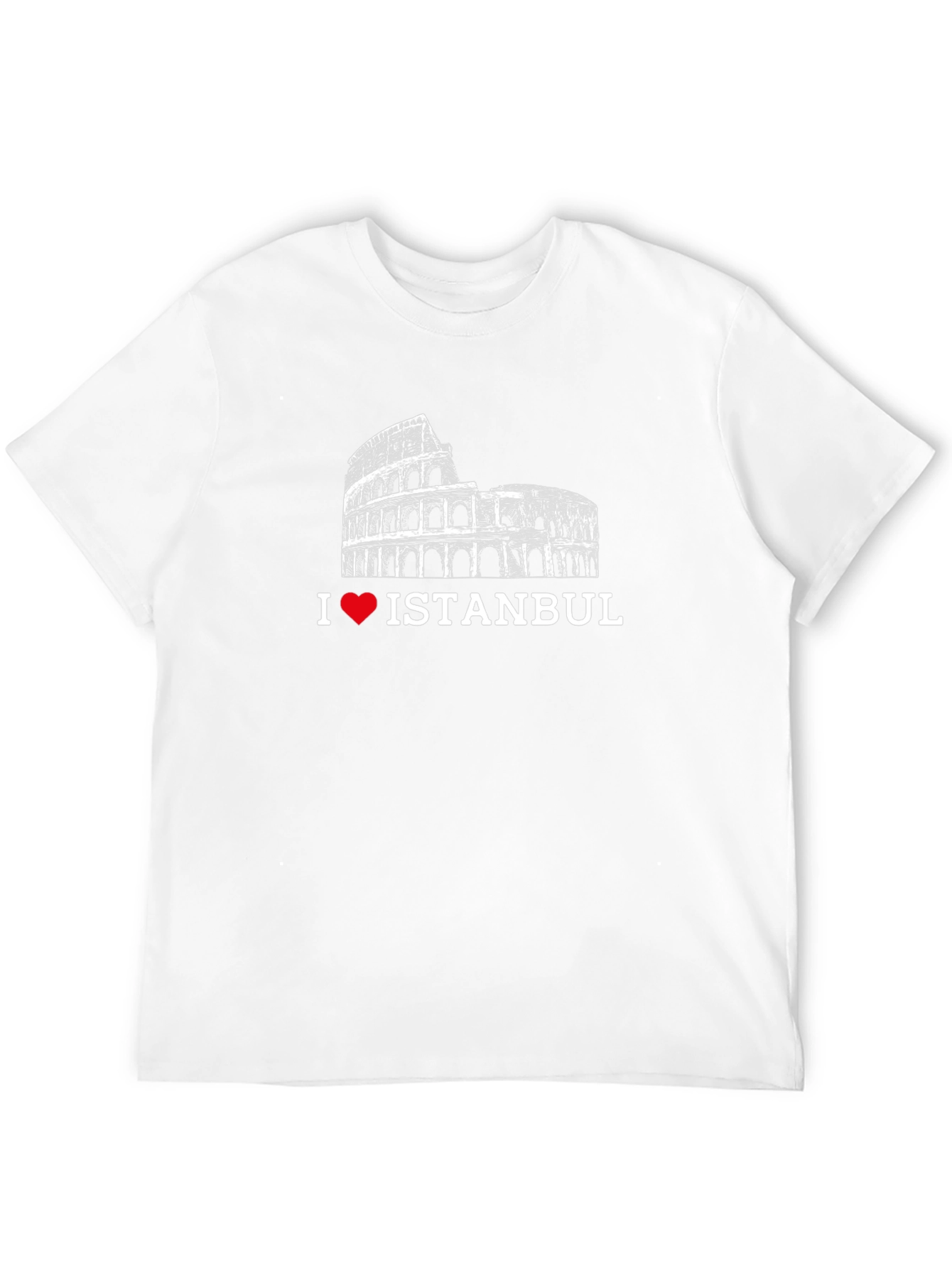 I Love Istanbul T-Shirt - Black Graphic Tee