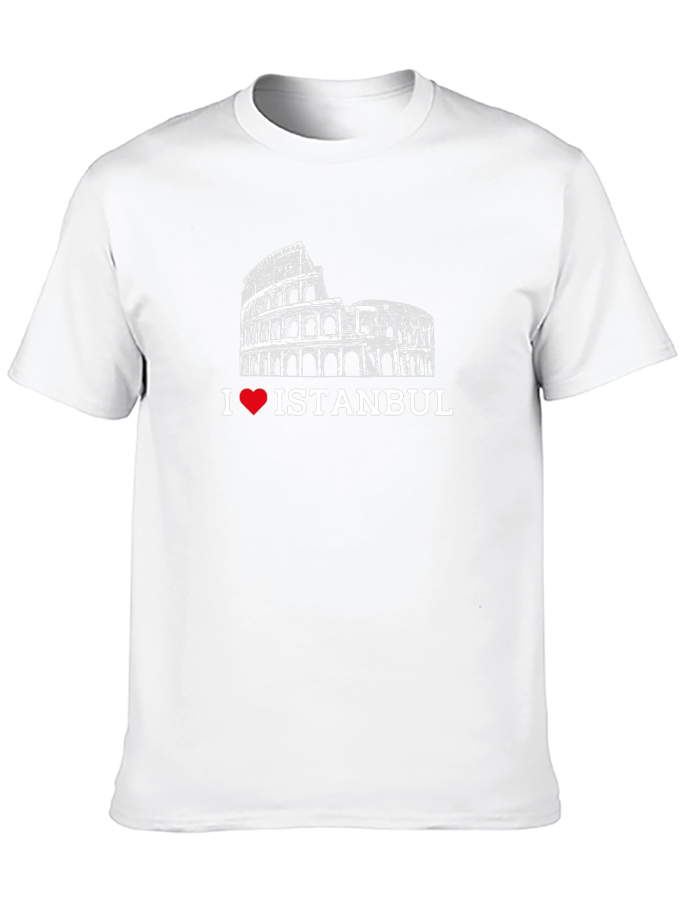 I Love Istanbul T-Shirt - Black Graphic Tee
