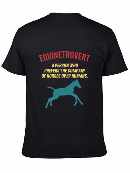 EQUIETROVERT Horse Lover T-Shirt