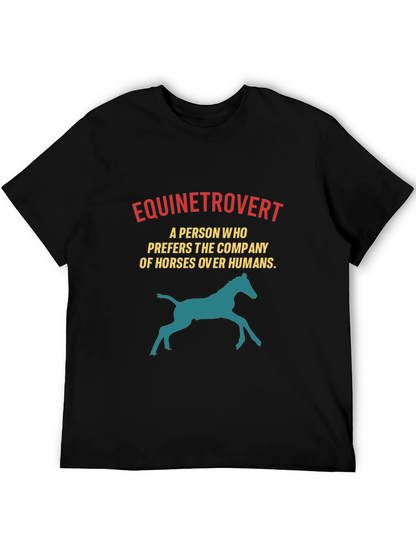 EQUIETROVERT Horse Lover T-Shirt