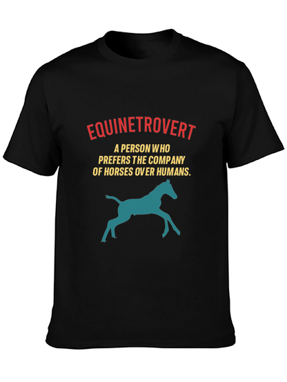 EQUIETROVERT Horse Lover T-Shirt