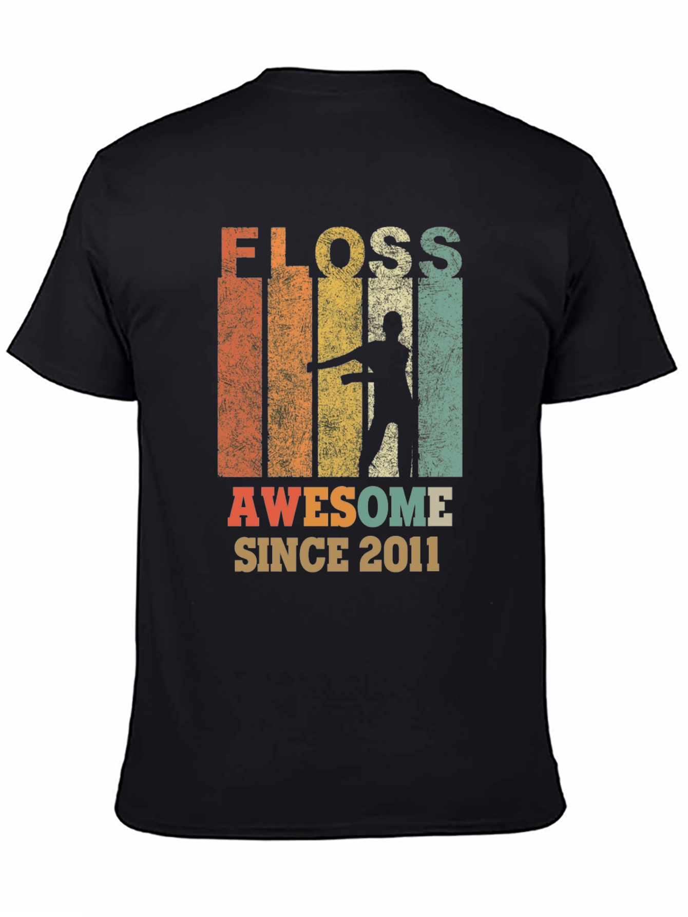 Floss Awesome Since 2011 Retro T-Shirt