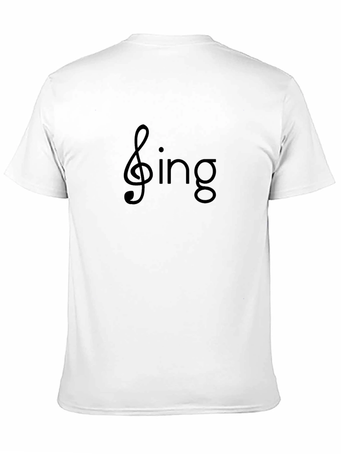 Sing T-Shirt - Musical Note Design