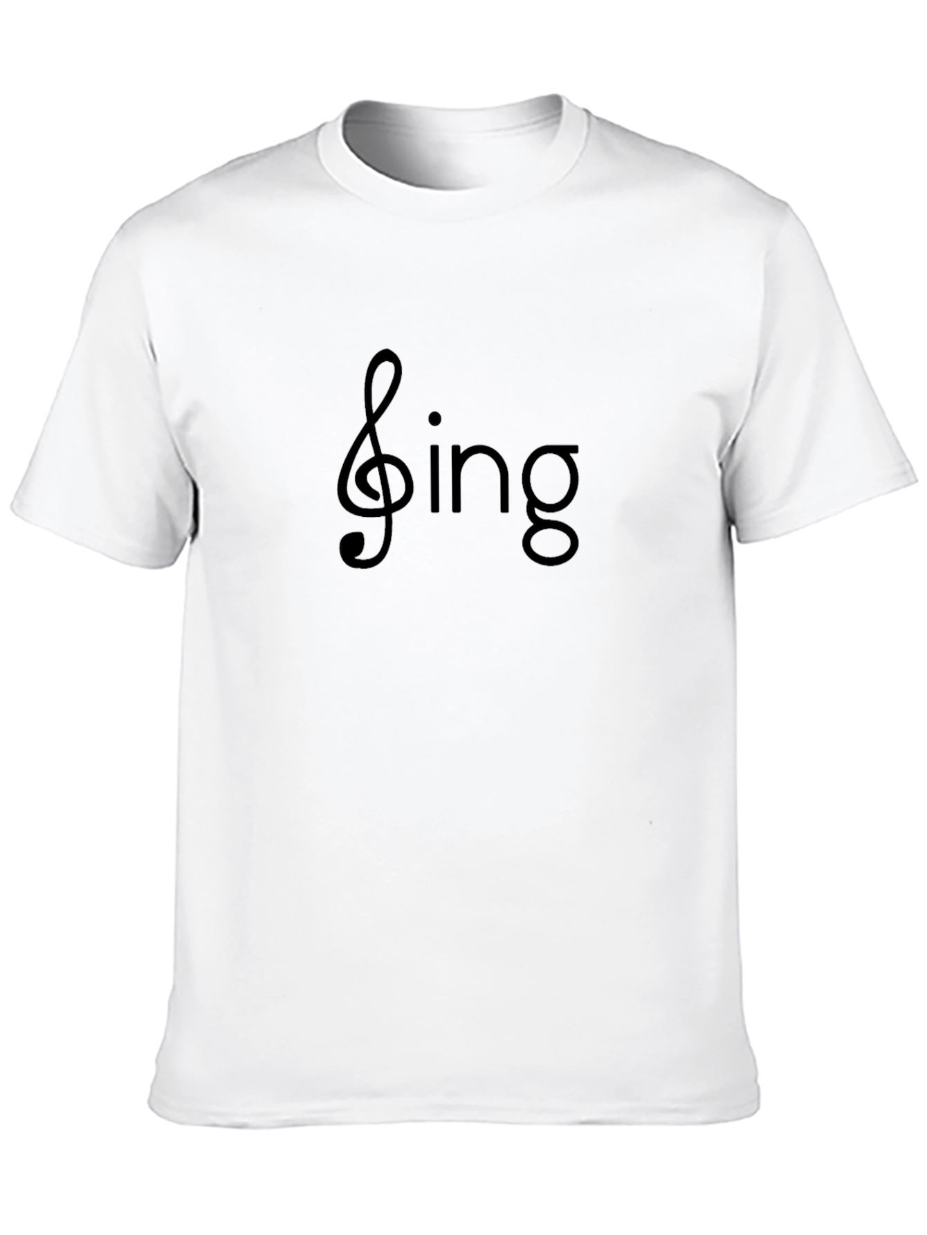 Sing T-Shirt - Musical Note Design
